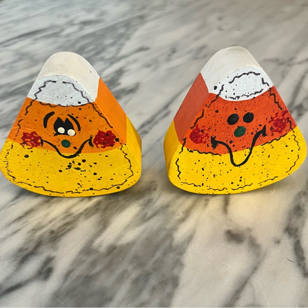 Candy Corn Decorative Blocks